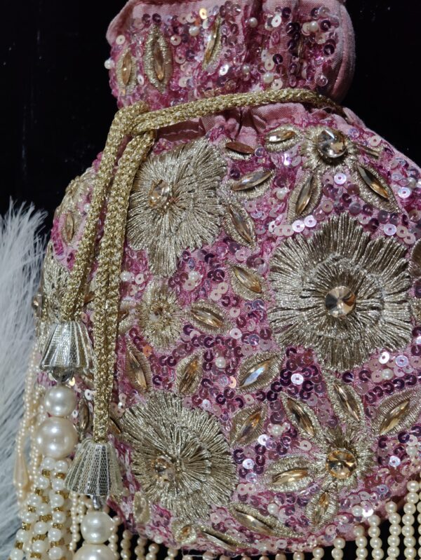 RAJWADA NOOR (PINK) POTLI - Image 3