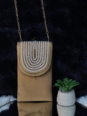 BEIGE GLIMMER LOOP