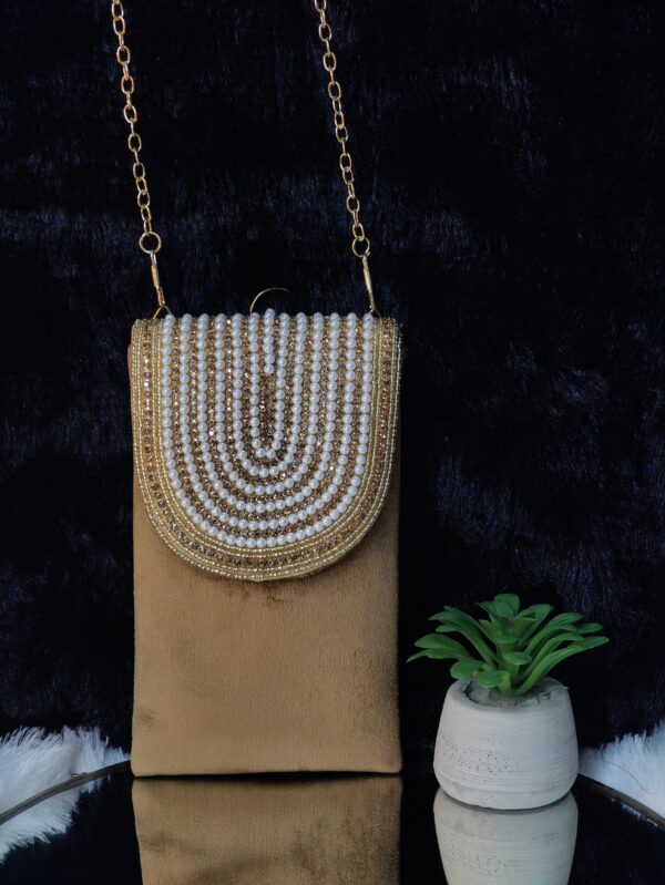 BEIGE GLIMMER LOOP