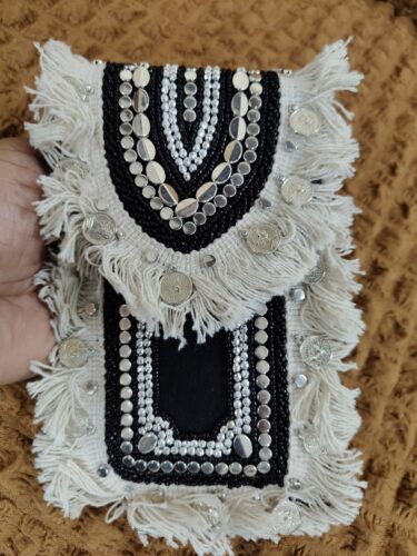 BOHO BLACK PHONE SLING photo review