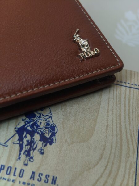 “US POLO’ INSPIRED (TAN) PREMIUM MEN’S WALLET