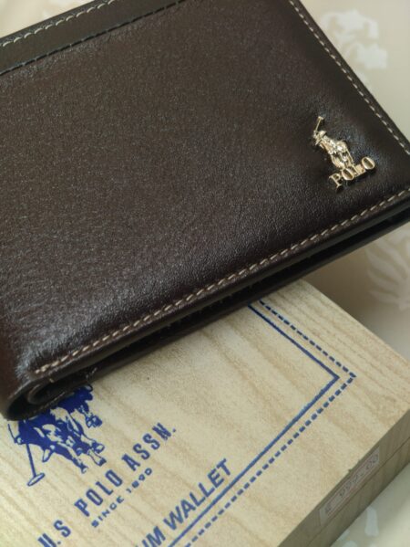 “US POLO’ INSPIRED (BLACK) PREMIUM MEN’S WALLET