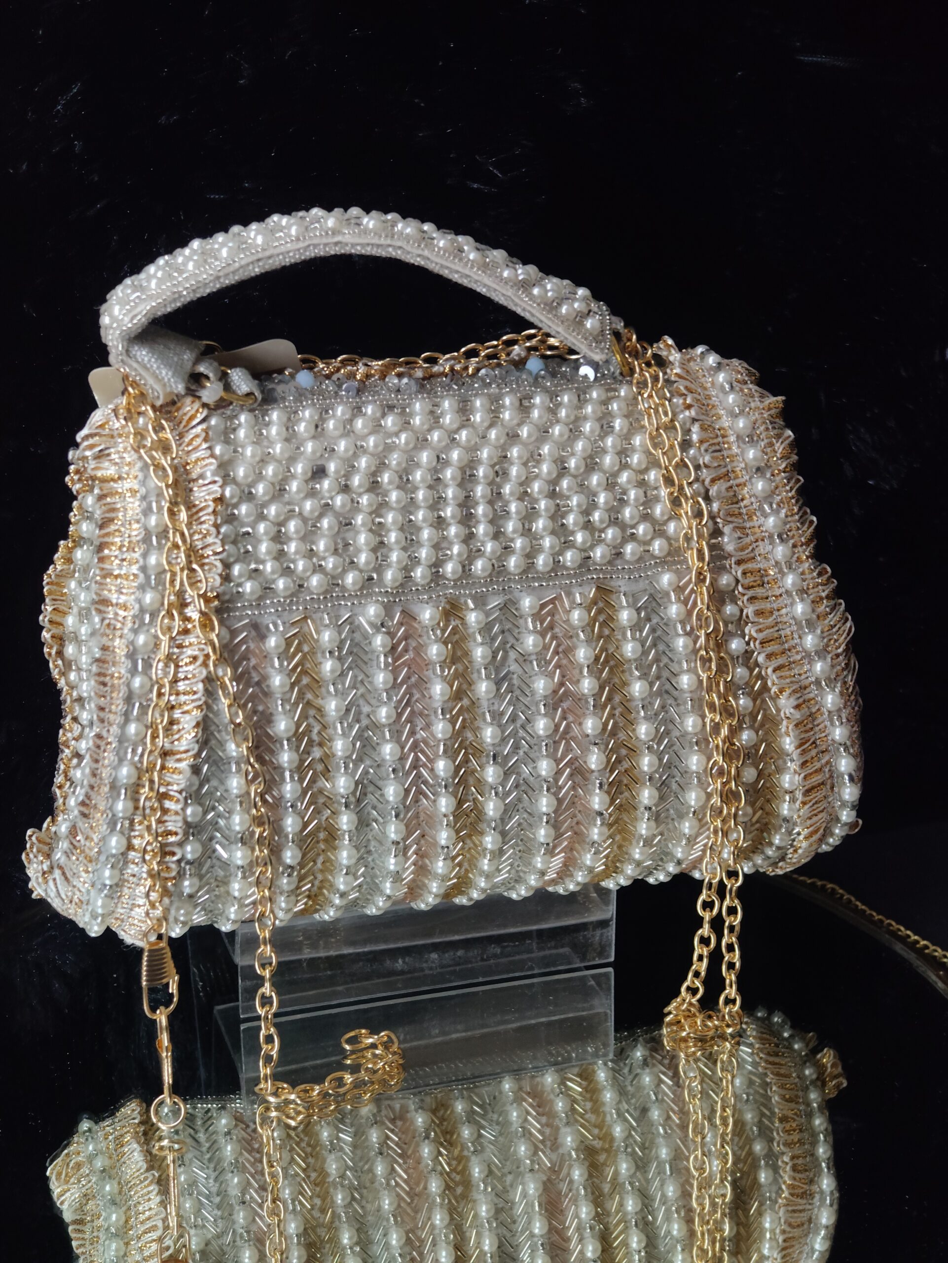 Golden Queen Bag (Dusty Silver) - Image 8