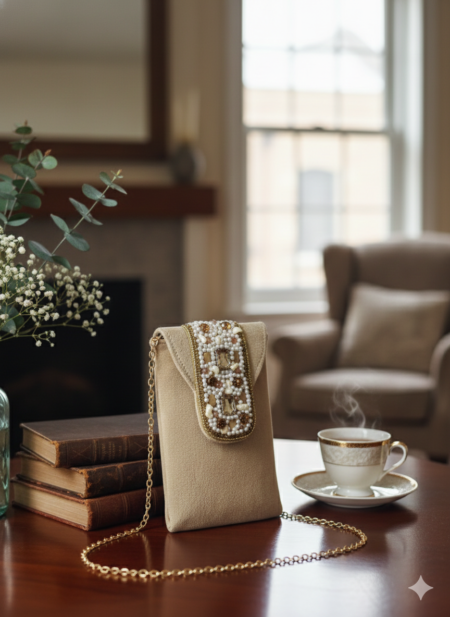 JHALAK PHONE SLING (BEIGE)