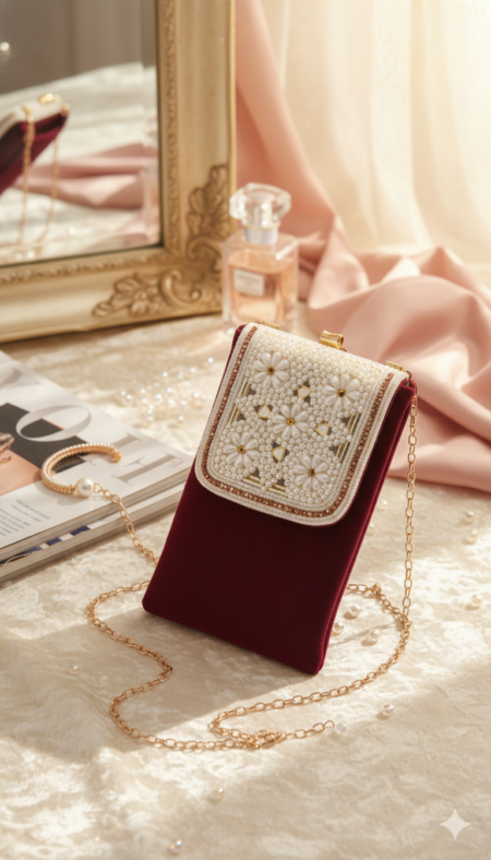 GHOOMAR SITAARE (MEHROON)