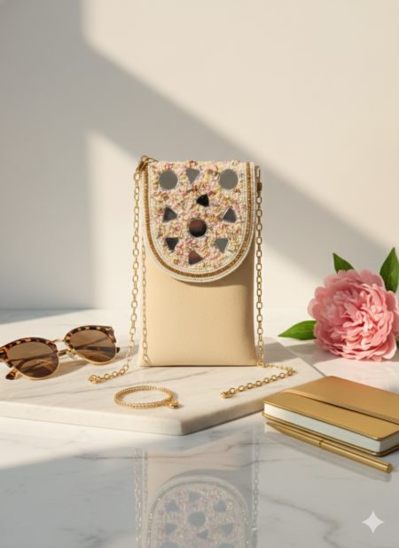 JAZZY JHUMKA (CREME)