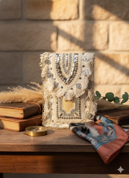 BOHO TRIBAL PHONE SLING (MANGO)