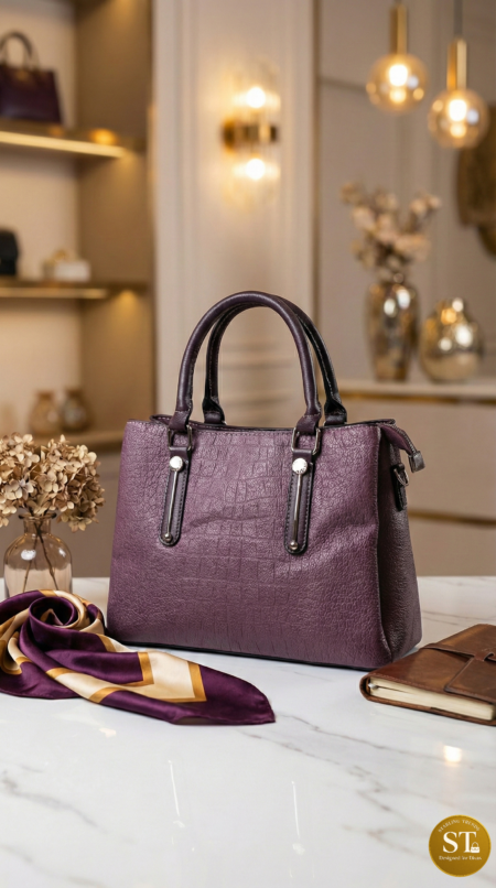 VEGAN LEATHER LOOK PRINT (MOOSE)