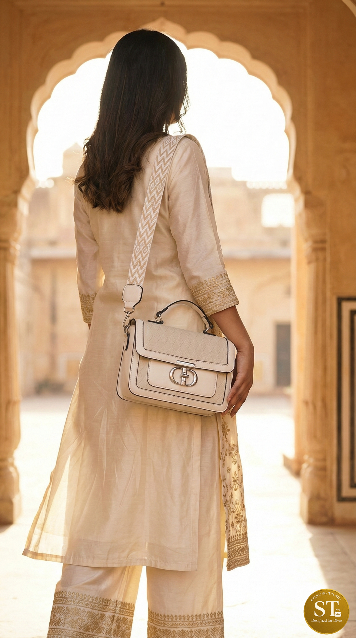 "T" CRÈME SLING - Image 2