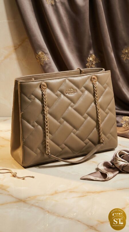COACH CUSHION (BEIGE MUD)