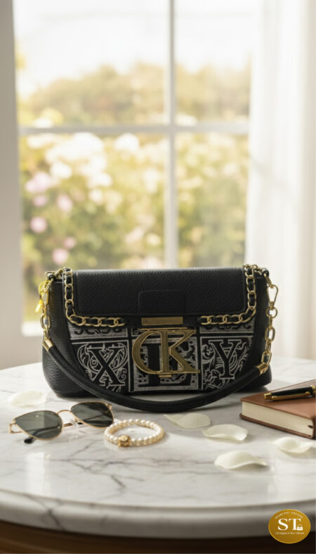 “CK” EMBROIDERY BAG