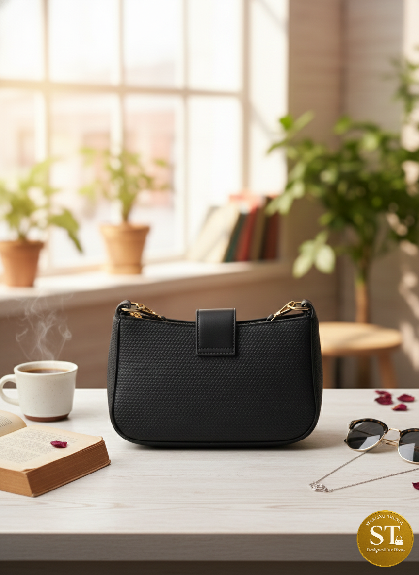 GUCCI INSPIRED BLACK SLING - Image 3