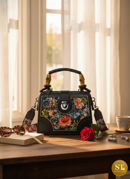 HERITAGE EMBROIDERY (COAL BLACK)