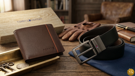 TOMMY CHOCO (COCO) WALLET + BELT COMBO