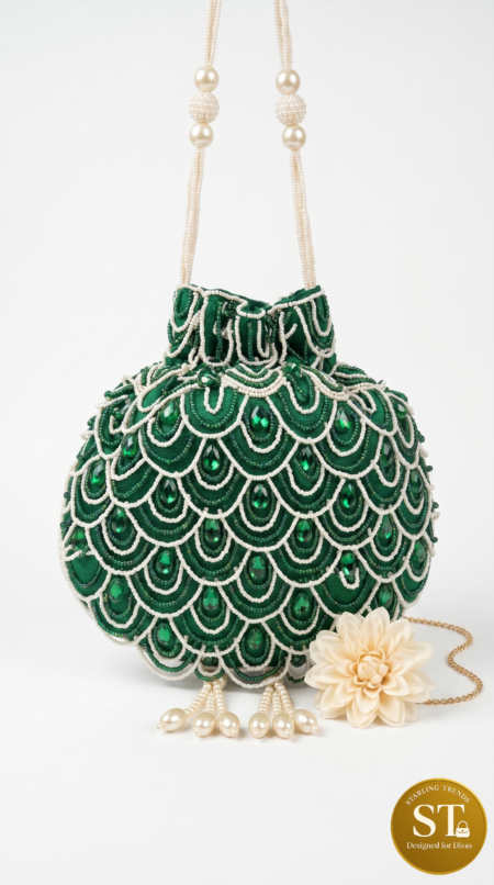 NOOR JHAROKHA (GREEN) POTLI