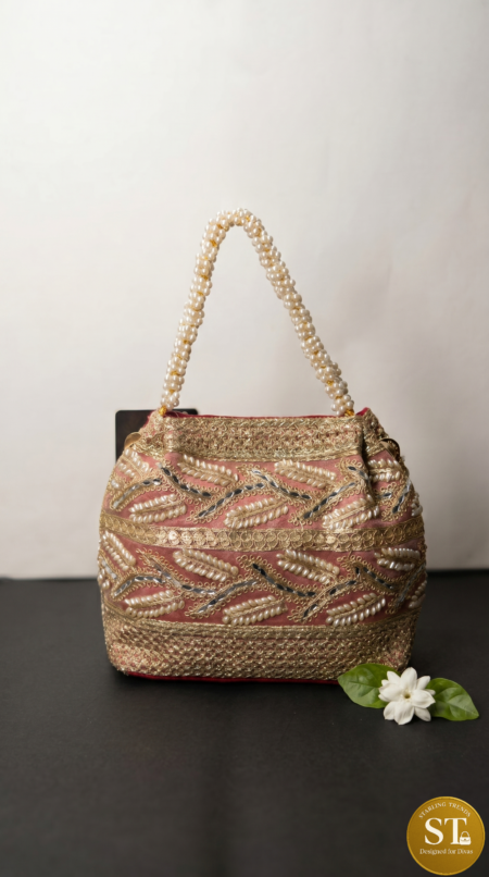 POTLI BAG (RED)