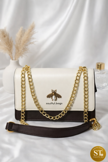 BEE BAG BLUE DARK CHOCOLATE