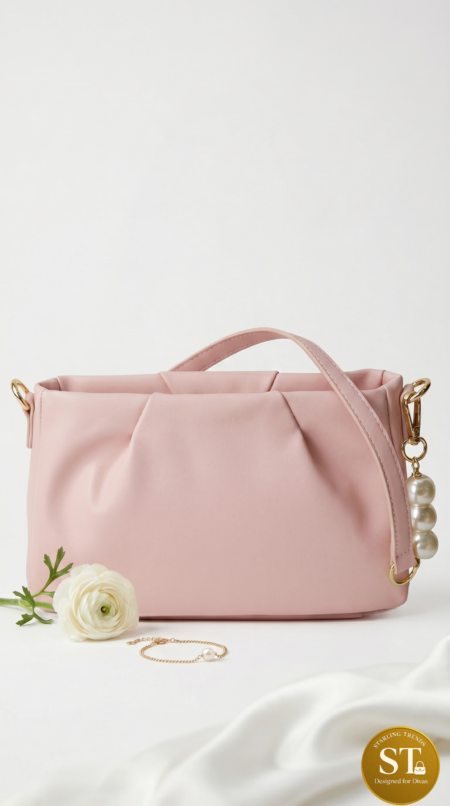 CLASSIC BOW BAG PINK
