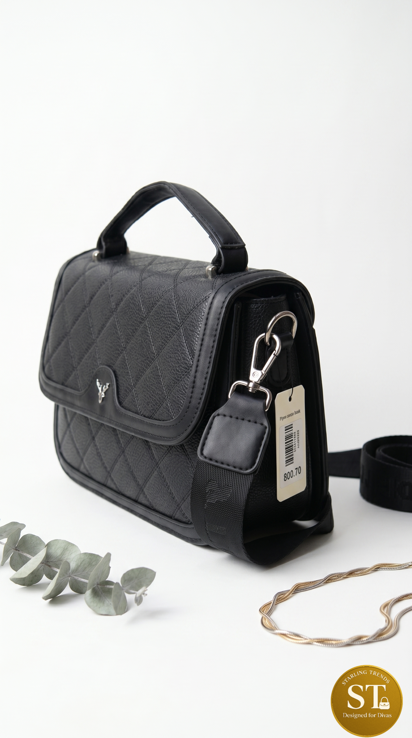 ALLEN SOLLY SLING BLACK - Image 3