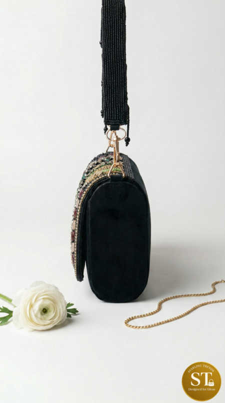 FLAP MULTI STONE (BLACK)