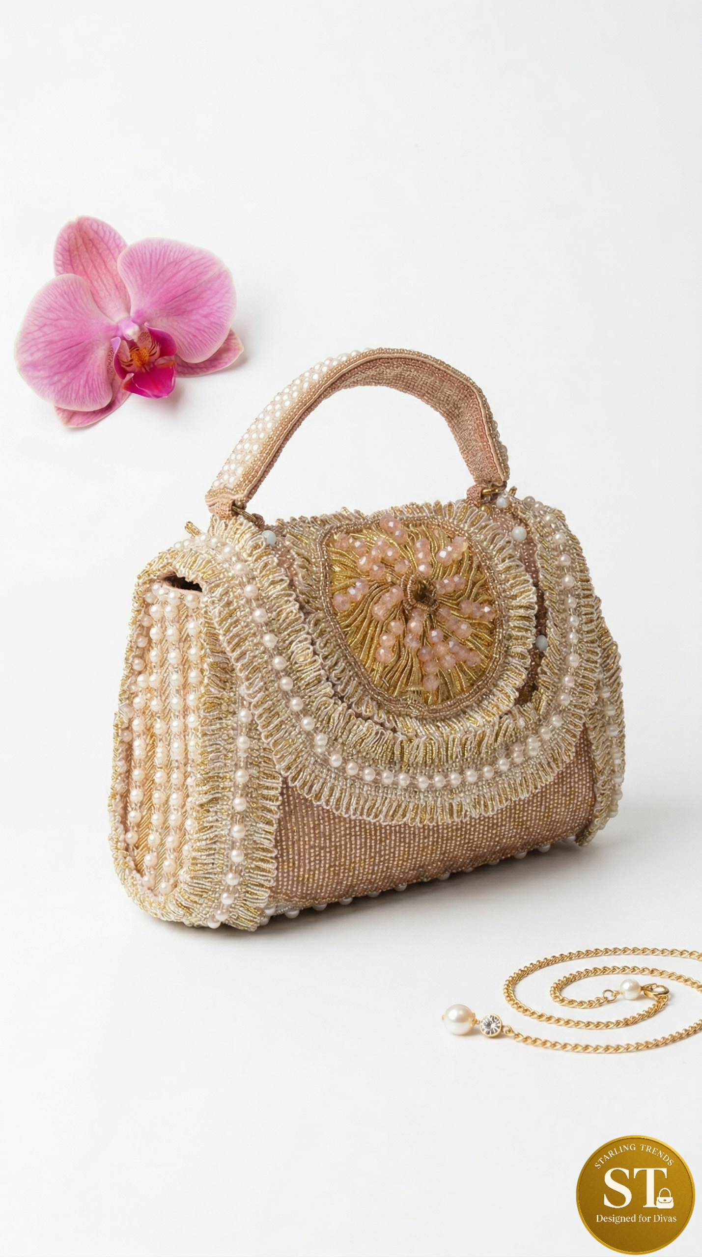 Golden Queen Bag (rose gold) - Image 3