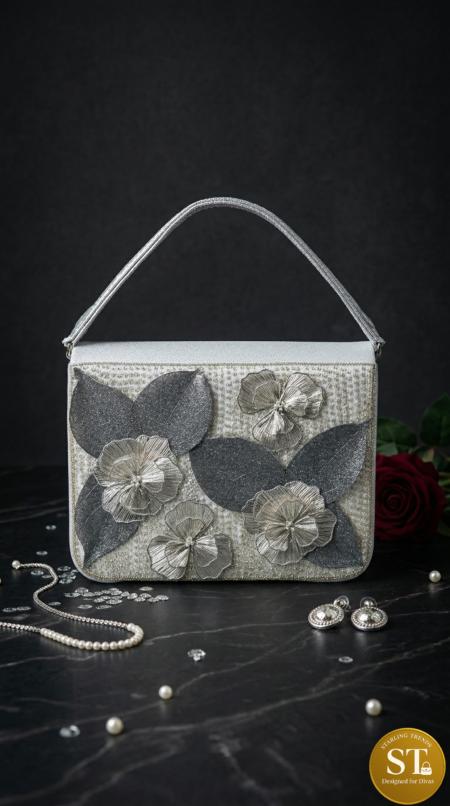SILVER FLOWER FLAP