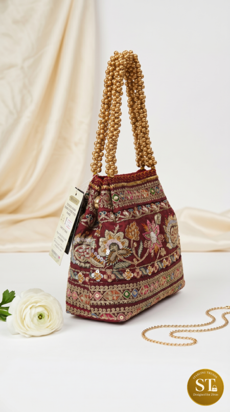 Rangrez Royal Potli (Maroon)