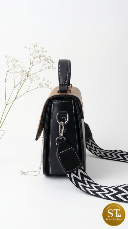 Milan Duo Sling(WHITE & BROWN)