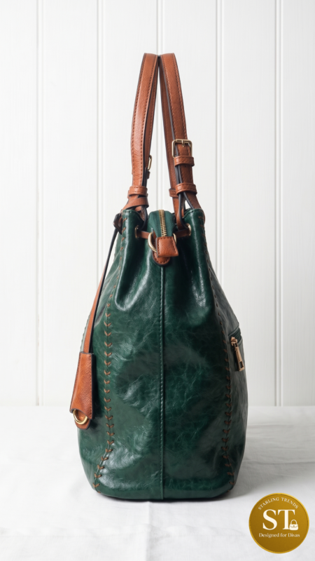 URBAN FOREST TOTE (TEAL GREEN)