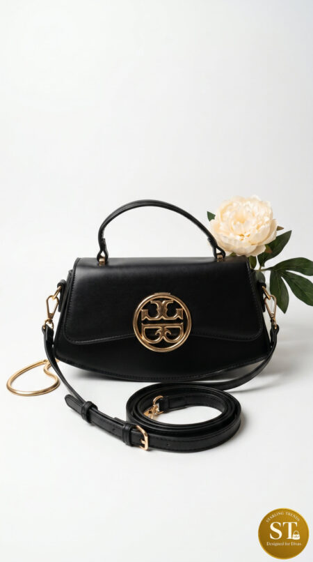TORRY INSPIRED SLING BAG (BLACK) (WITH BOX)