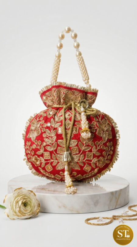 GOTA POTLI (RED)