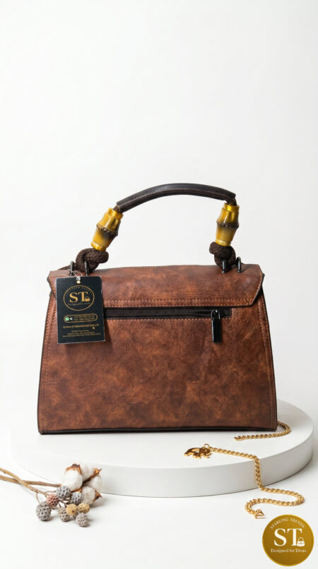 ELEPHANT BAG Handbag (BROWN)