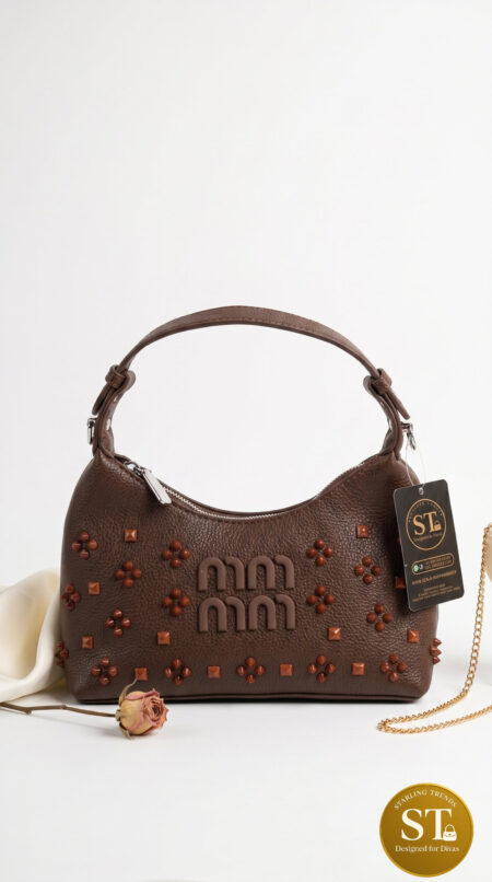 COFFEE MIU MIU INSPIRED SLING BAG