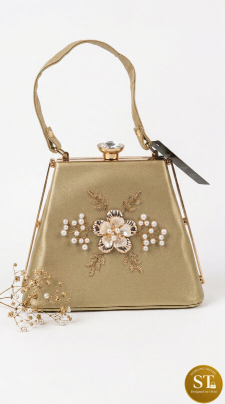 TRIANGLE CLUTCH FLOWER