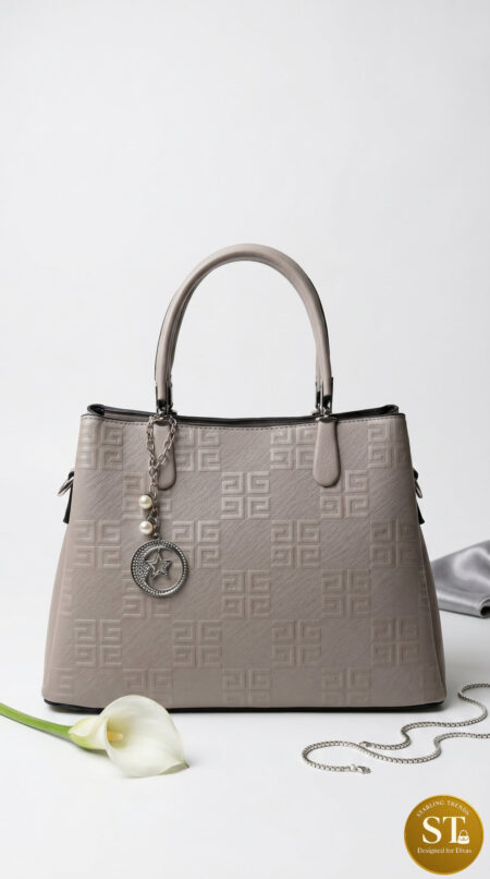 G PRINT BAG Handbag (GREY)
