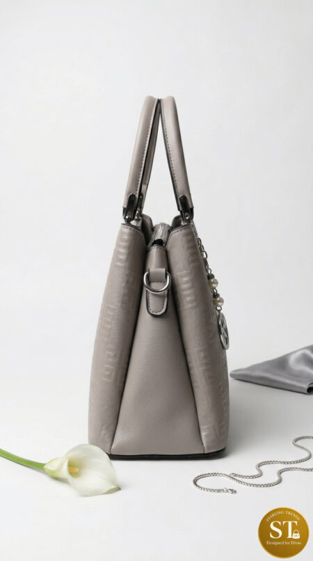 G PRINT BAG Handbag (GREY)