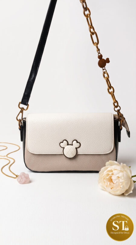 Mini Mouse Sky Charm Sling bag (CREME)
