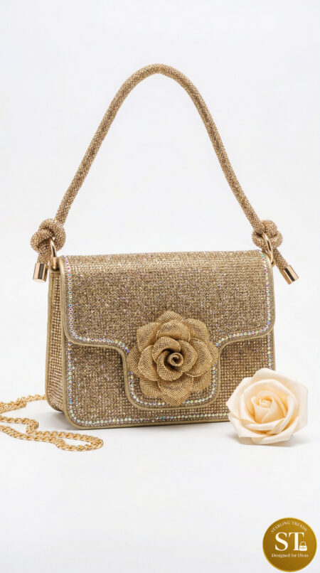 GOLDEN COCKTAIL BAG