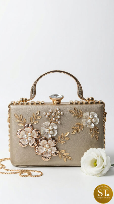 METALLIC CLUTCH (GOLDEN)