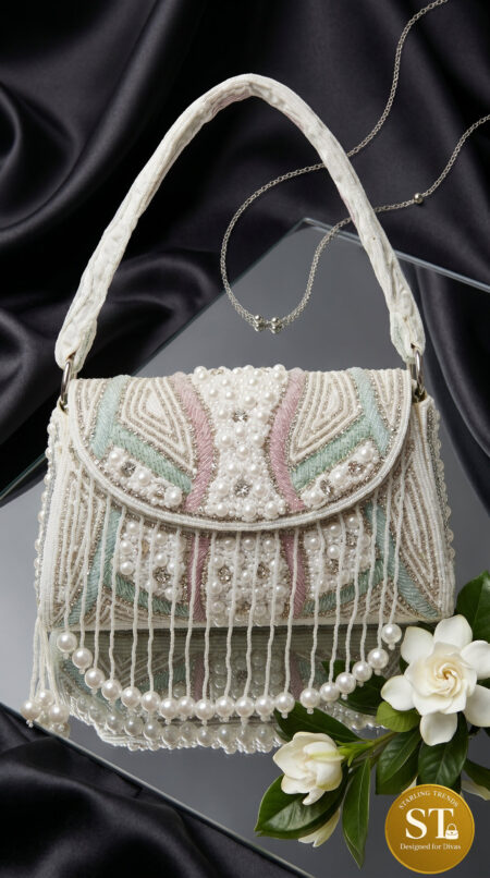Pearl Symphony Clutch