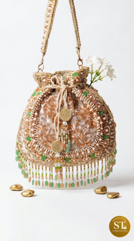 Roselle Charm Potli