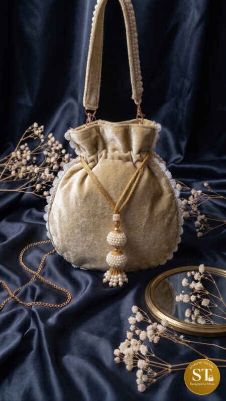 Shahi Ivory Potli (Golden)