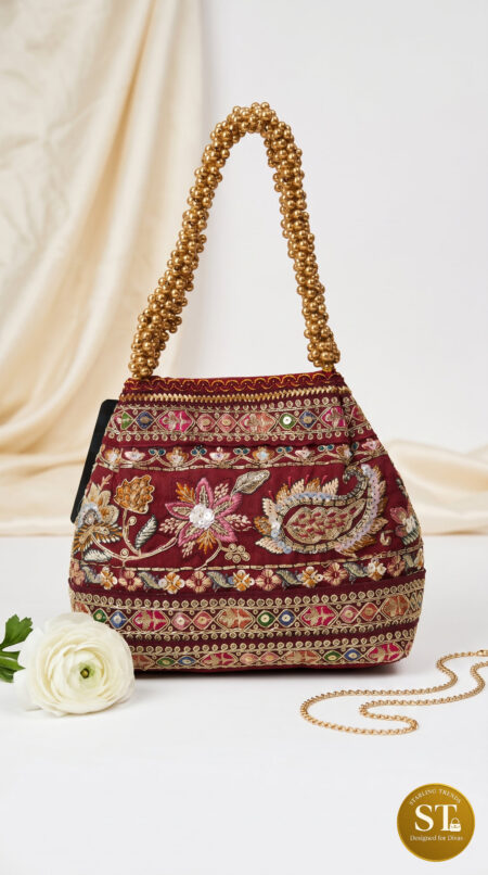 Rangrez Royal Potli (Maroon)