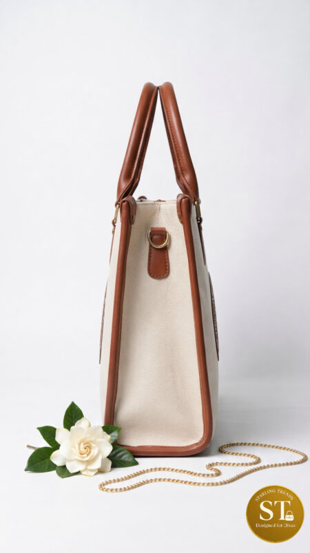 Mandala Grace Tote CREME