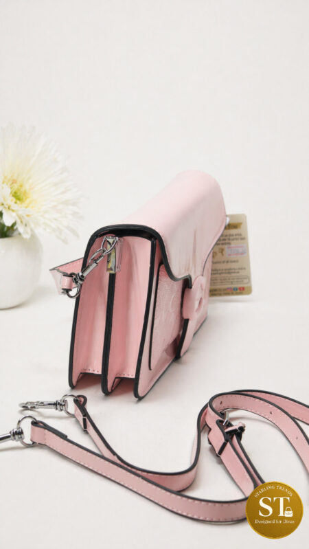 COACH INSPIRED ROSE CHARM Sling Bag