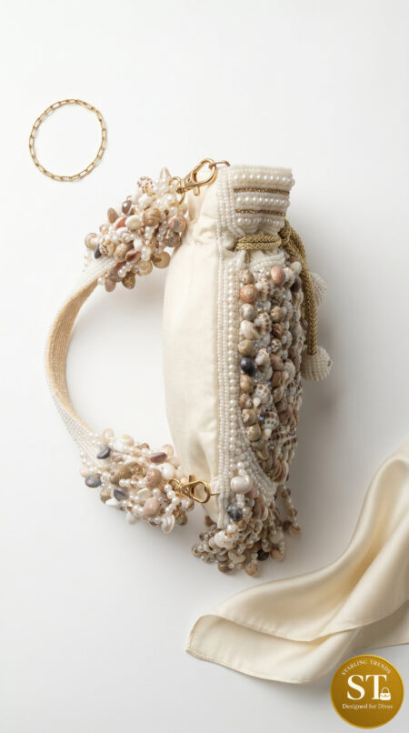 SHELL POTLI (CREME)