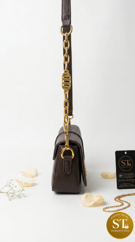 TORRY INSPIRED MINI INARA Sling Bag (BROWN)