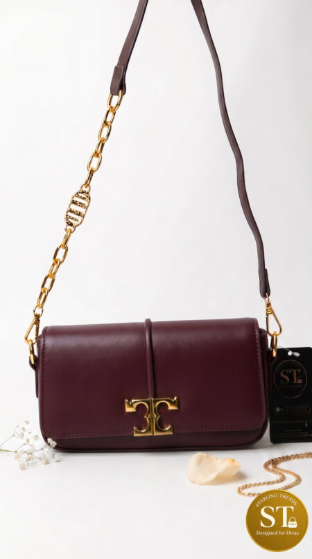 TORRY INSPIRED MINI INARA Sling Bag (MAROON)