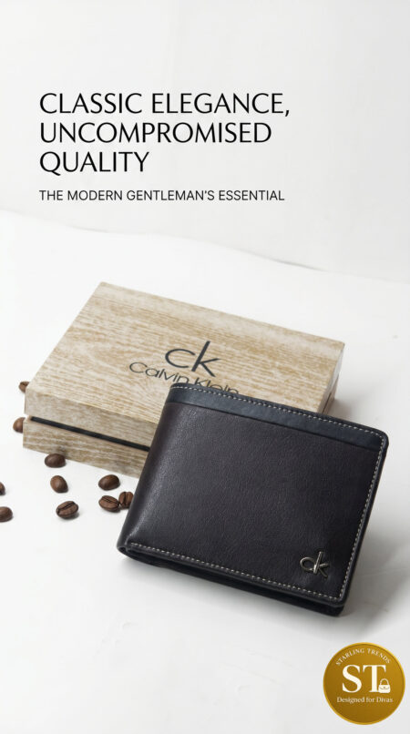 Calvin klein inspired dual (brown) MEN’S WALLET