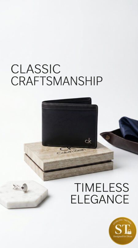Calvin klein inspired dual (black) MEN’S WALLET